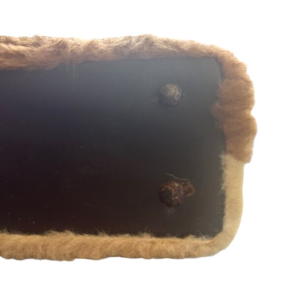 Vintage Lee Roye Genuine Kangaroo Fur Handbag Purse Australia - Picture 3 of 9